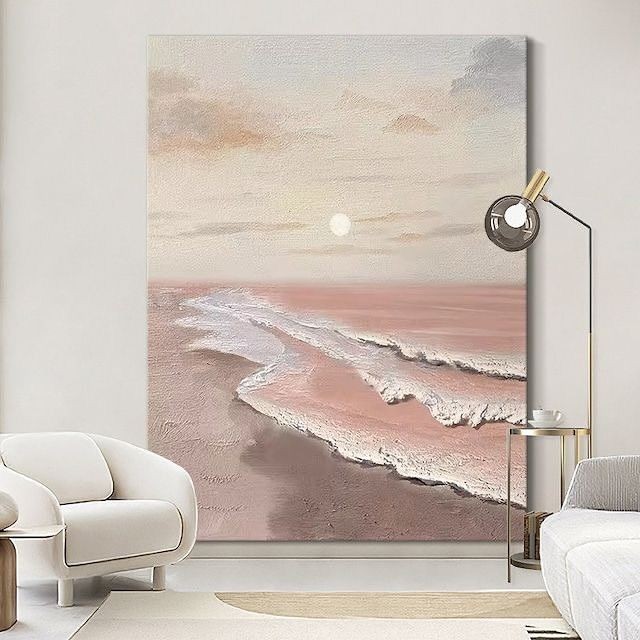 تابلو دکوراتیو نقش برجسته ساحل دریا ۱۰۰*۷۰ کد ۸۱۵