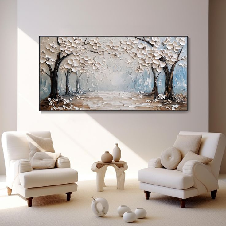 تابلو دکوراتیو نقش برجسته جنگل زمستانی ۱۵۰*۸۰ کد ۶۵۶۶ همراه با قاب ارسال رایگان 💥