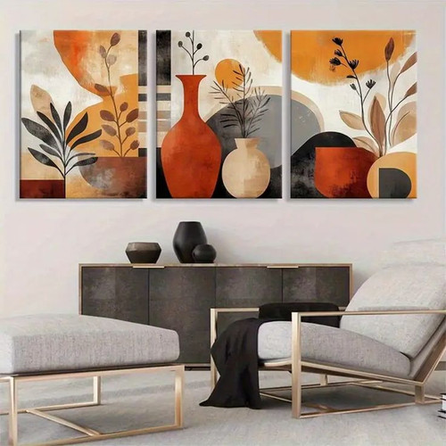 تابلو نقاشی رنگ روغن مینیمال هنر دست ۱۵۰*۷۰ کد ۹۷۵۵