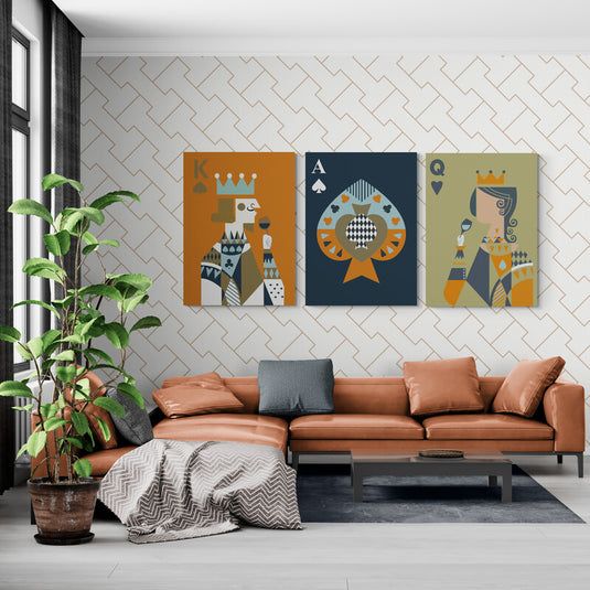 تابلو نقاشی رنگ روغن سه تیکه شاه و بی بی ۲*۱ کد ۹۴۳۳ ارسال رایگان💥