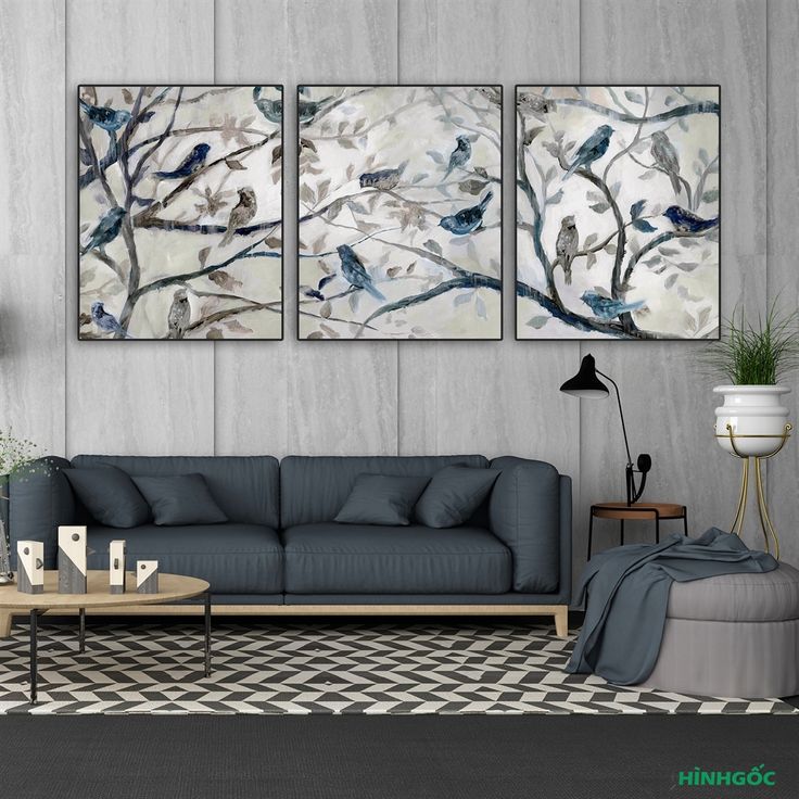 تابلو نقاشی رنگ روغن سه لت پرنده ۲۱۰*۹۰ کد ۵۰۵۰ ارسال رایگان💥